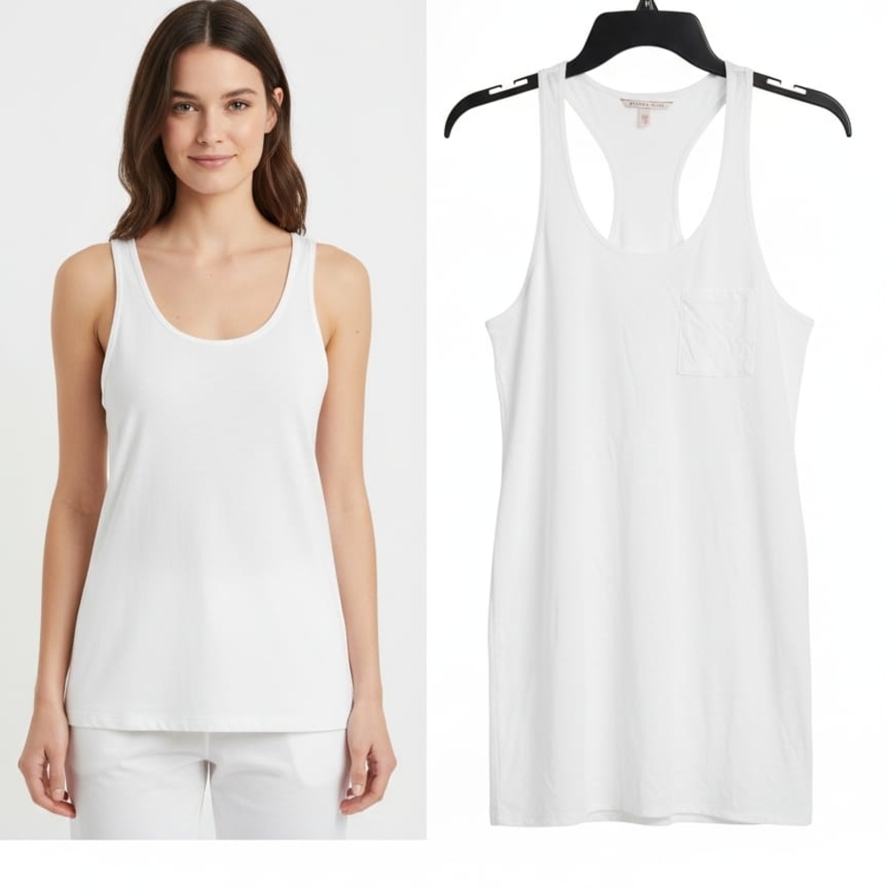 Victoria's Secret White Muscle Tee